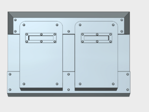 Blank : Mark-2 APC Frontplate in Tan Fine Detail Plastic