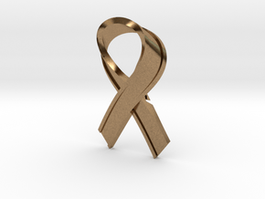 Yellow_Ribbon in Natural Brass