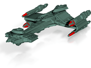 Klingon Reaper Class  BattleCuiser in Tan Fine Detail Plastic
