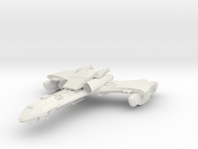 Klingon WarReaper Class  HvyCuiser in White Natural Versatile Plastic