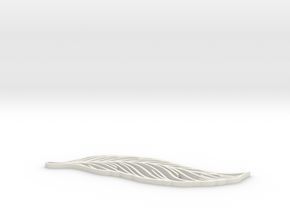 Feather_ultimate in White Natural Versatile Plastic: Extra Small