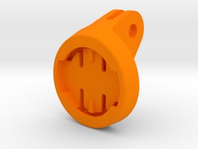 Wahoo Elemnt GoPro Mount in Orange Processed Versatile Plastic