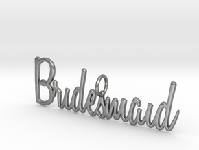 Bridesmaid Pendant in Natural Silver