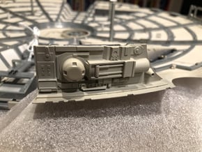 DeAgo Millennium Falcon sheets for side panels mod in Smooth Fine Detail Plastic