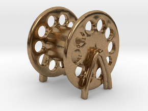 1/72 USN Rope Reels small in Natural Brass