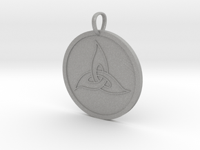 Triquetra Medallion in Aluminum