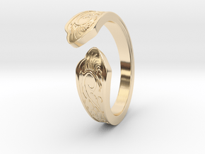 Reversal Ring (Dark Souls 3) in 14k Gold Plated Brass: 11.5 / 65.25