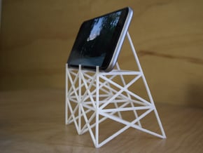 Drive-In Phone Stand in White Natural Versatile Plastic