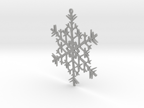 Snowflake Ornament in Aluminum
