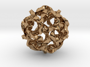 Knot Berry in Polished Brass (Interlocking Parts)