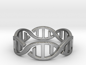 DNA Ring Size 7 in Natural Silver: 7 / 54