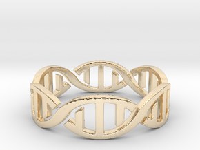 DNA Ring Size 7 in 14K Yellow Gold: 7 / 54