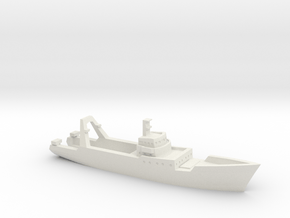 1/1250 Farnella Trawler in White Natural Versatile Plastic
