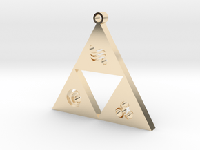 triforce in 14K Yellow Gold