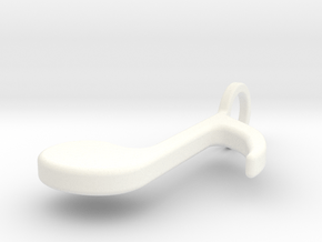 pendant7 in White Processed Versatile Plastic: Small