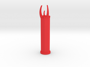 Bolt Tower Level 1 in Red Processed Versatile Plastic: 1:1000