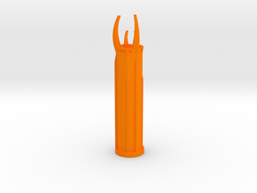 Bolt Tower Level 2 in Orange Processed Versatile Plastic: 1:1000