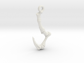 Pudge's Dragonclaw Hook from DOTA 2 in White Natural Versatile Plastic
