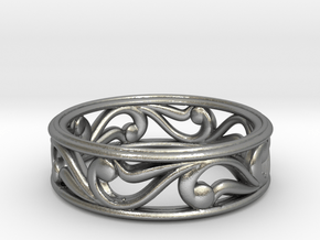 Bracelet "Move" in Natural Silver: Small