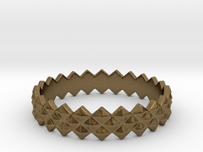 Protrude Ring (Size 4-13)  in Natural Bronze: 7 / 54