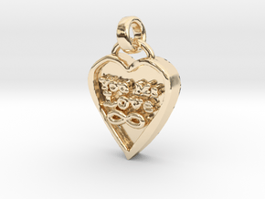 You Me Love Forever in 14K Yellow Gold