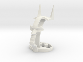Batman Headphone Stand in White Natural Versatile Plastic