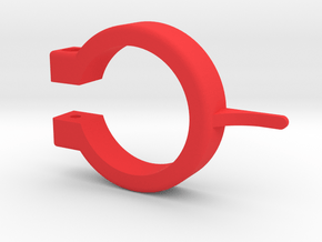 homing_ring V2 in Red Processed Versatile Plastic