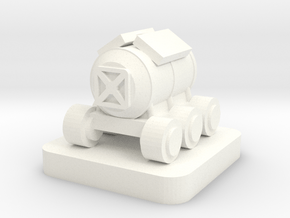 Mini Space Program, Habitat Rover in White Processed Versatile Plastic