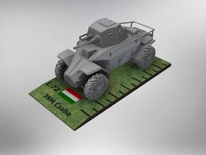 1/72nd scale 39M Csaba hungarian armoured car in Smooth Fine Detail Plastic