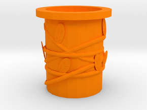 106102344 JJX Potted plants in Orange Processed Versatile Plastic