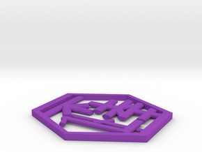 106102344 J.J.X Coaster in Purple Processed Versatile Plastic