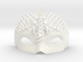 Lace mask in White Processed Versatile Plastic: Small
