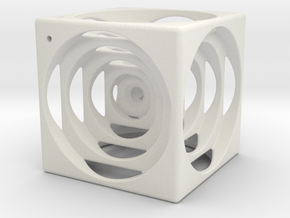 think outside the cube in White Natural Versatile Plastic