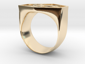 Air Force Ring in 14K Yellow Gold