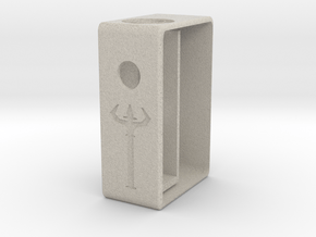 18650 Serpent Squonk Box in Natural Sandstone
