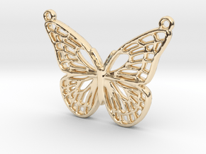 The butterfly in 14K Yellow Gold