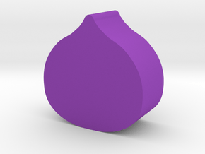Fig Game Piece in Purple Processed Versatile Plastic