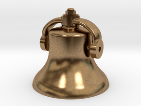 Bell in Natural Brass