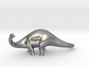 Apatosaurus in Natural Silver