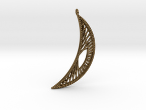 Earring #4  in Natural Bronze