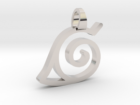 Konoha [pendant] in Platinum