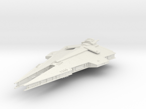 Sith Empire Harrower Dreadnought Armada Scale in White Natural Versatile Plastic