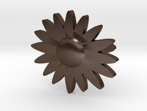 daisy ring in Polished Bronze Steel: 6 / 51.5