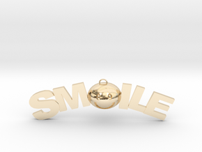 Smile necklace in 14K Yellow Gold