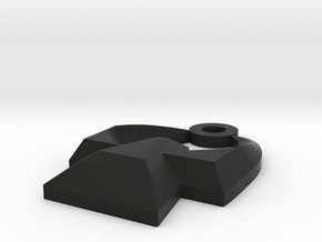 House of Martok Charm in Black Premium Versatile Plastic: Small