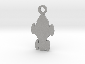 Raza Silhouette Charm in Aluminum