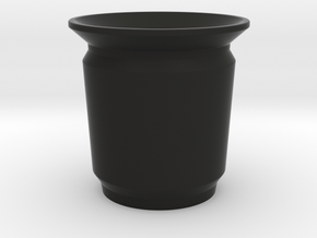 Modern Pencil Cup - Sm / Desk Accessories in Black Premium Versatile Plastic