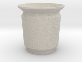 Modern Pencil Cup - Sm / Desk Accessories in Natural Sandstone