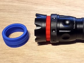 Coupler v2: Nebo REDLINE Tactical LED Flashlight in Tan Fine Detail Plastic