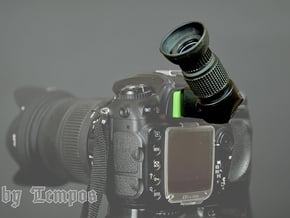 Nikon Mount for Right Angle Finder in Green Processed Versatile Plastic